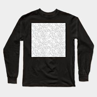 White Roses Long Sleeve T-Shirt